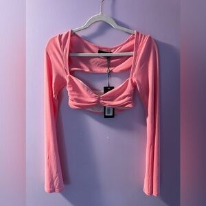 Pink cut out long sleeve from White Fox!
